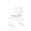Metal wire chair white - Image 3