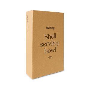 Shell serving bowl coral - Image 5