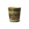 70s ceramics: coffee mug tidal