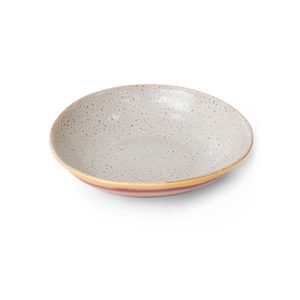 Alternative view of 70s ceramics: curry bowls hibiscus (set of 2)