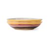 70s ceramics: curry bowls hibiscus (set of 2)