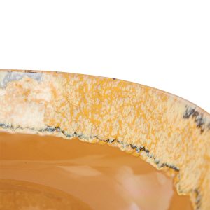 70s ceramics: salad bowl sunflower - Image 3