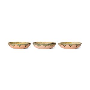 70s ceramics: salad bowl sunflower - Image 5