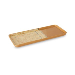 Alternative view of 70s ceramics: cake tray sunbeam