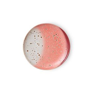 Alternative view of 70s ceramics: dessert plates lychee (set of 2)