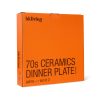 70s ceramics: dinner plates palms (set of 2) - Image 5