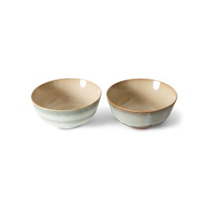 70s ceramics: ramen bowls, verge (set of 2) - Image 3