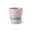 70s ceramics: coffee mug, bramble