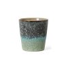 70s ceramics: coffee mug, thicket