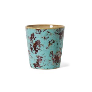 70s ceramics: coffee mug, patina