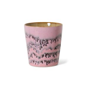 70s ceramics: coffee mug, bubble