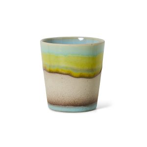 70s ceramics: coffee mug, glint