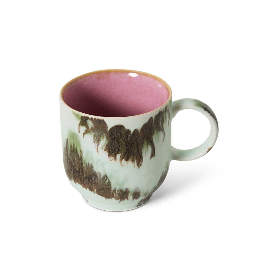 70s ceramics: café mug, tide - Image 2