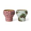 70s ceramics: lungo mugs, expression (set of 2)