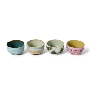 70s ceramics: noodle bowls, dada (set of 4) - Image 3