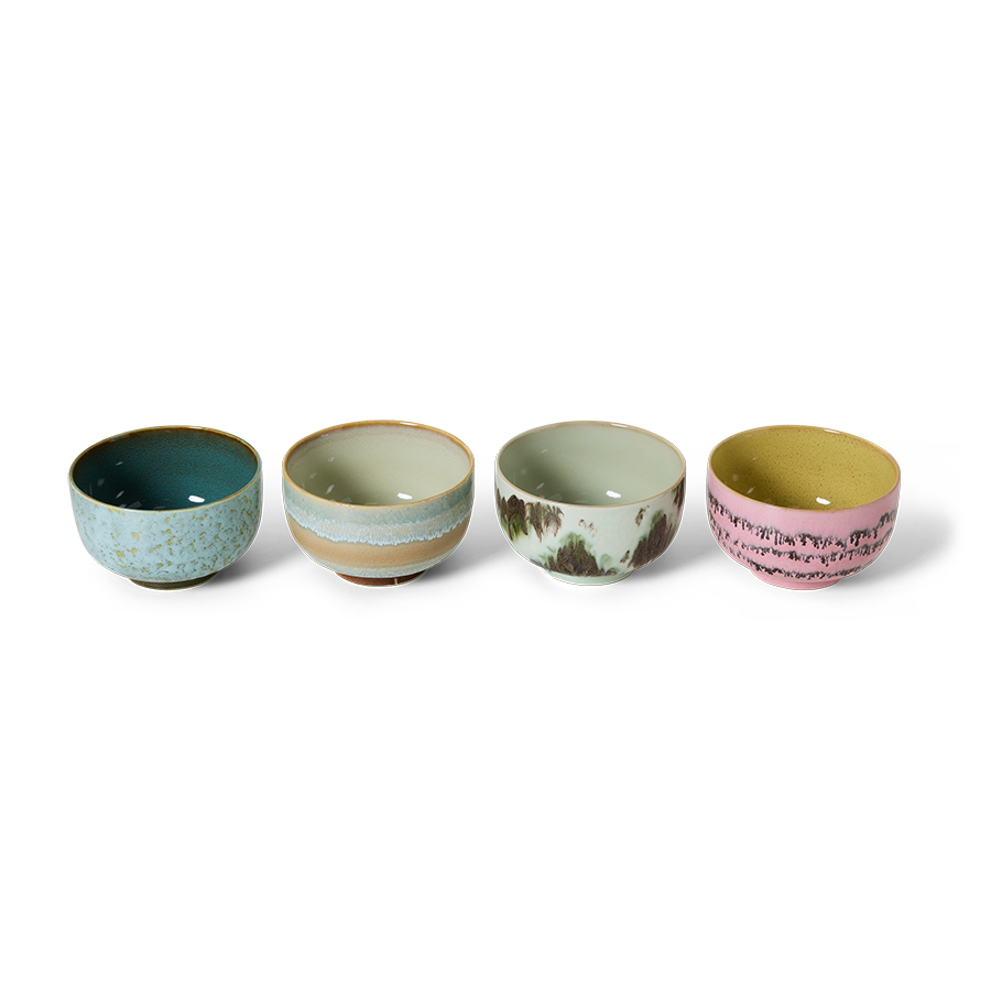70s ceramics: noodle bowls, dada (set of 4) - Image 3