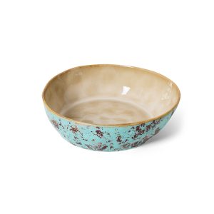Alternative view of 70s ceramics: pasta bowls, patina (set of 2)