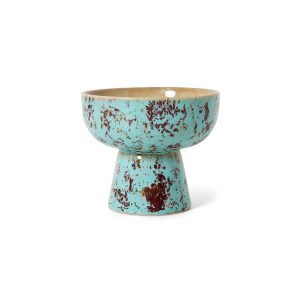 70s ceramics: tapas bowl on base S, patina