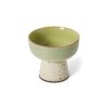 70s ceramics: tapas bowl on base L, slush - Image 2