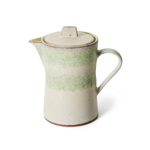 Alternative view of 70s ceramics: tea pot, slush