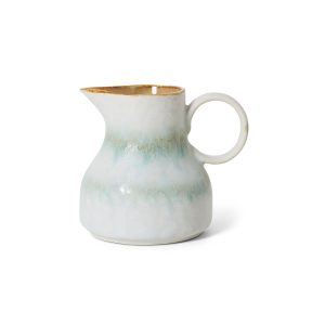 70s ceramics: milk jug, petal