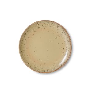 Alternative view of 70s ceramics: side plates, grit (set of 2)