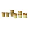 70s ceramics: Van Gogh coffee mugs, sunflowers (set of 2) - Image 4