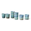 70s ceramics: Van Gogh coffee mugs, self portrait (set of 2) - Image 4