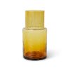 Tube carafe amber