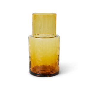 Tube carafe amber