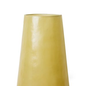 Alternative view of Glassfibre floor lamp, soft green