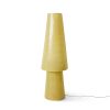Glassfibre floor lamp, soft green