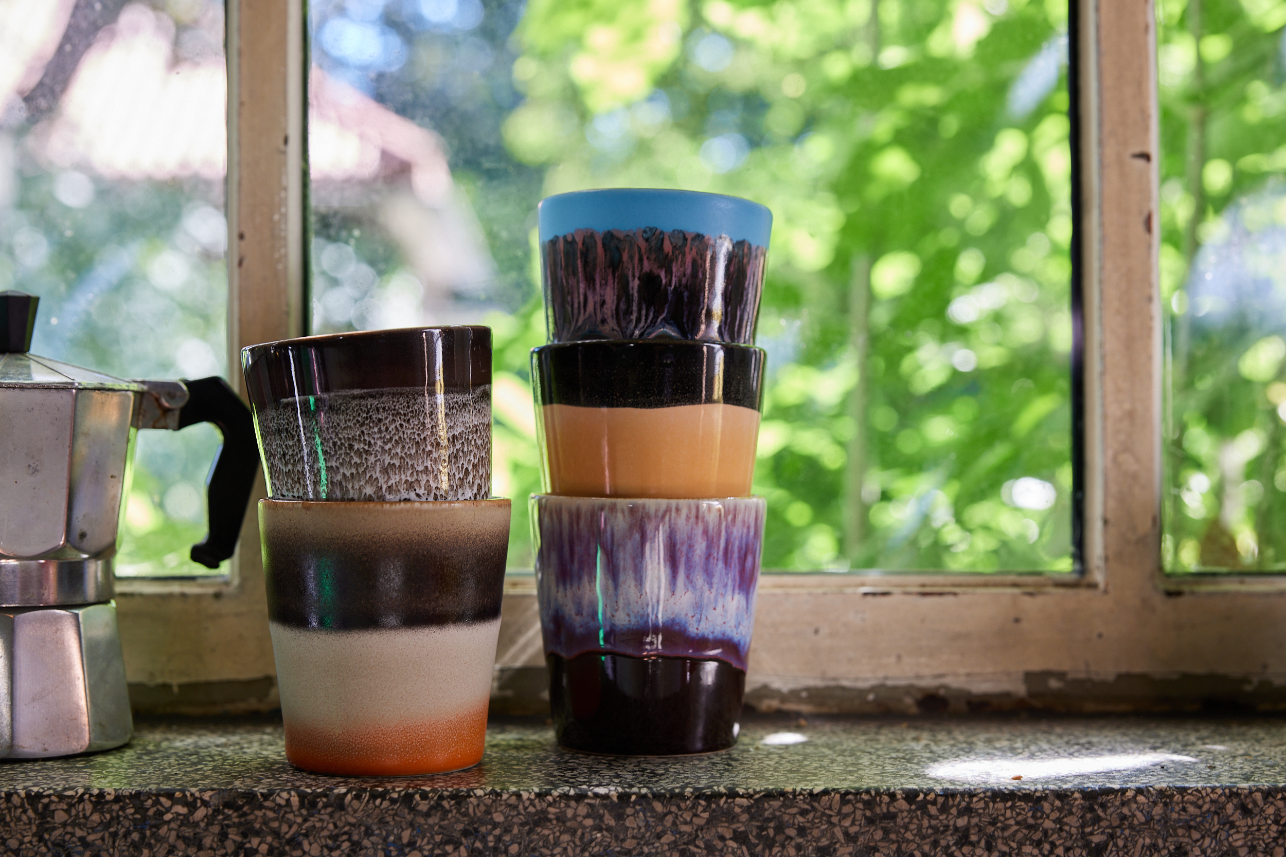 70s ceramics: coffee mug, Bomb - Image 5