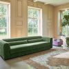 Club couch: royal velvet, green - Image 4