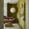 Retro sofa: 2-seats, royal velvet, magnolia - Image 4
