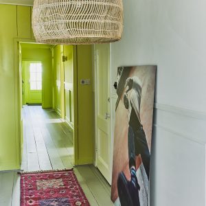 Alternative view of Wicker pendant lamp ball natural M