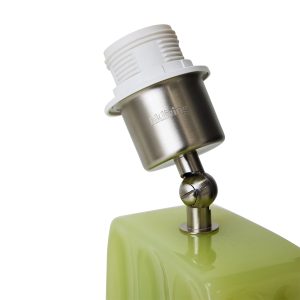Alternative view of Column table lamp base, lime