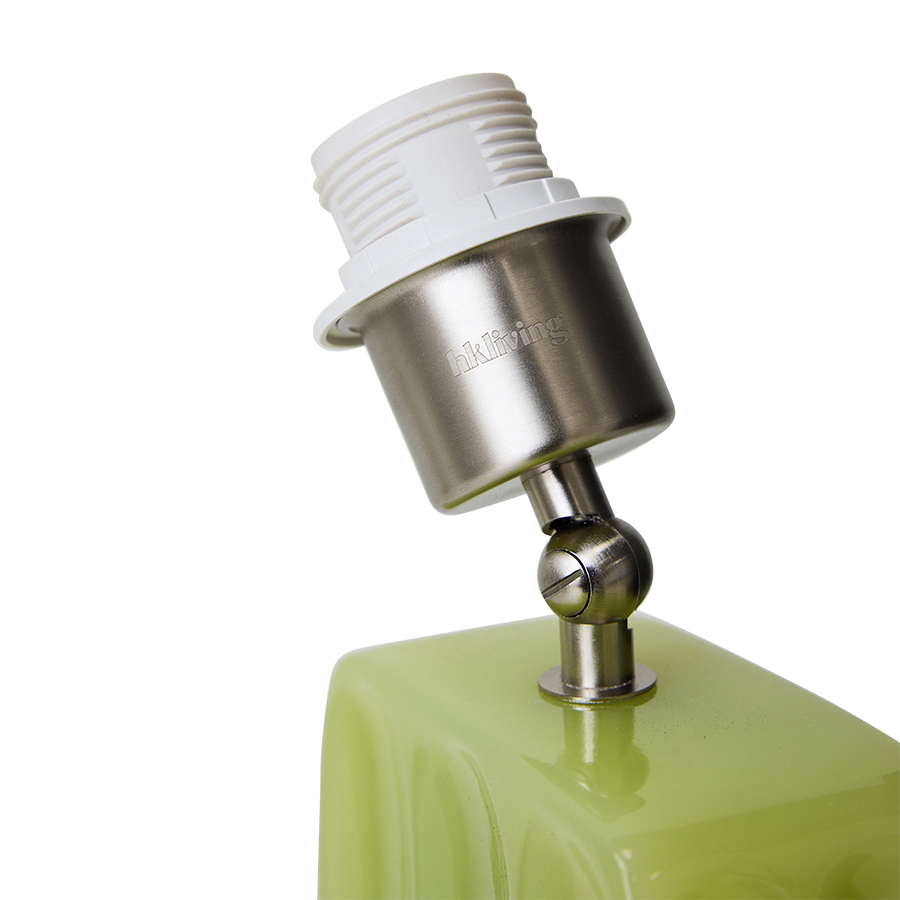Column table lamp base, lime - Image 2