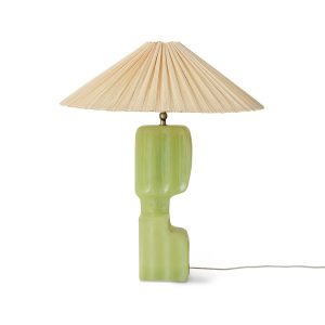 Alternative view of Plisse lamp shade, ivory