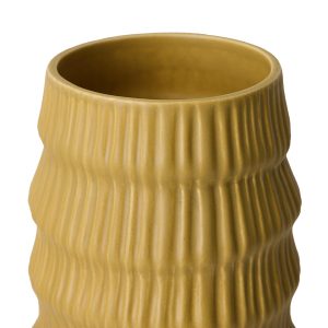 Alternative view of Ceramic table lamp, ochre