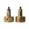Ceramic lamp base, reactive green - Image 5