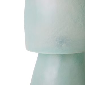 Alternative view of Glassfibre table lamp, petrol blue