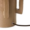 Robust table lamp base, clay - Image 3