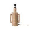 Robust table lamp base, clay