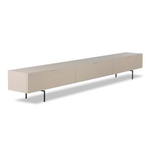 Alternative view of Tv cabinet wood grain 250cm sand