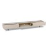 Tv cabinet wood grain 250cm sand - Image 3