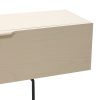 Tv cabinet wood grain 167cm sand - Image 5