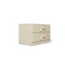Chest of 2 drawers, cream - Image 2