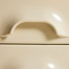 Chest of 2 drawers, cream - Image 4