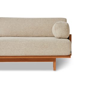 Alternative view of Outdoor sofa teak, natural